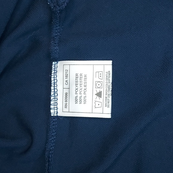 Antigua Navy Blue Seattle Seahawks Superbowl XLVlll (48) Logo S/S Polo Shirt Med - Picture 9 of 10